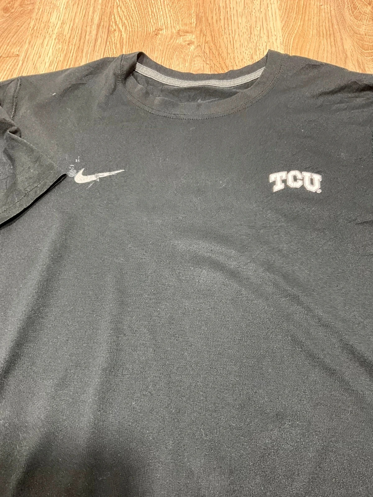 T-shirt Nike TCU Dri-Fit Sport Noir Taille 42 Homme – photo 3